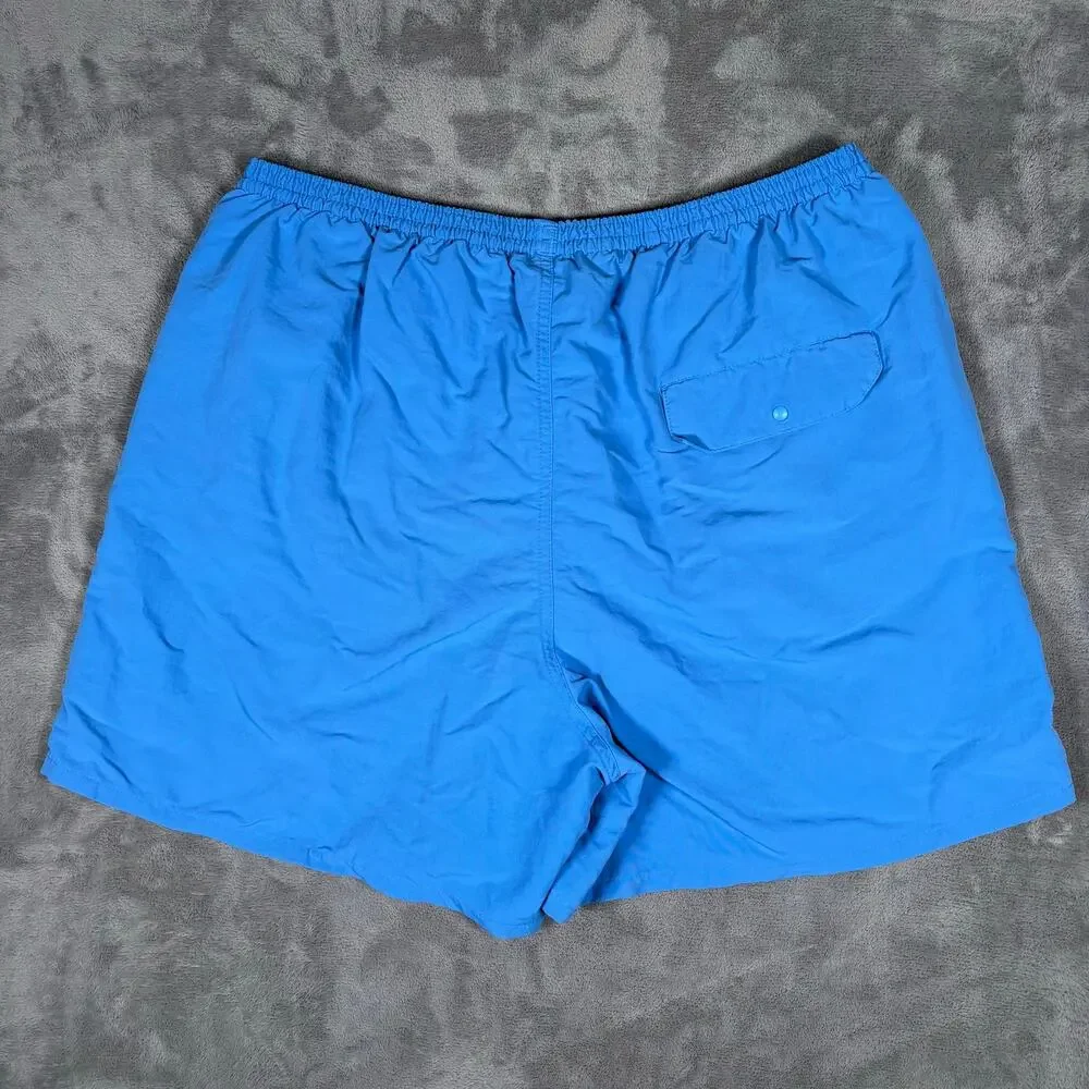 Men’s Patagonia Baggies 5” Swim Trunks Blue Mesh Lined Shorts Large